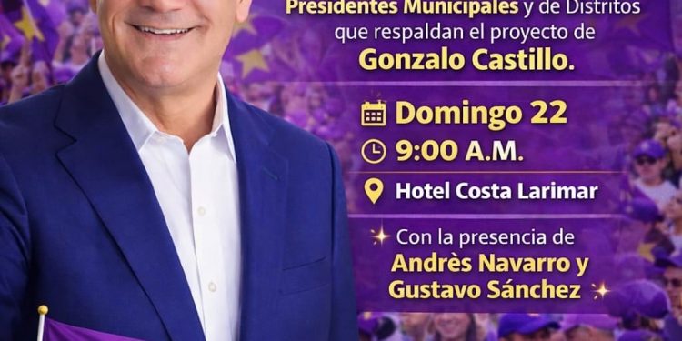 PLD convoca gran encuentro en Barahona en respaldo a Gonzalo Castillo