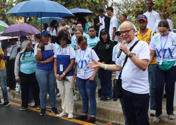 Más de 400 estudiantes participan en peregrinación universitaria nacional en San Pedro de Macorís