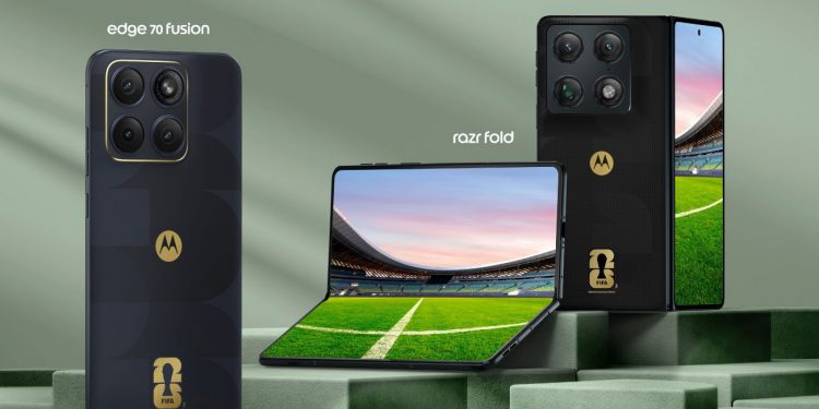 Motorola presenta smartphones inspirados en el Mundial 2026