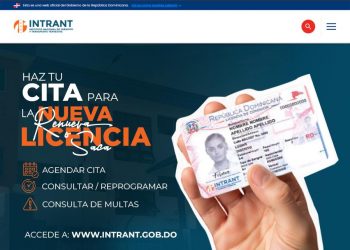 INTRANT lanza sistema digital para agendar citas de licencias de conducir