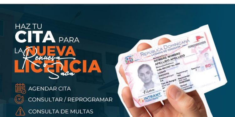 INTRANT lanza sistema digital para agendar citas de licencias de conducir