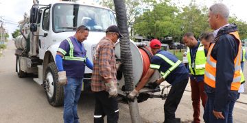 Coraasan refuerza limpieza del alcantarillado ante lluvias recientes