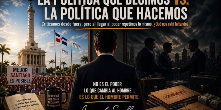 La política que decimos vs. la política que hacemos