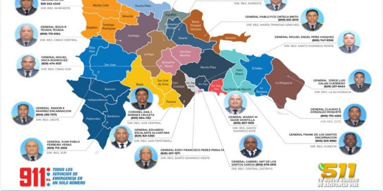 Policía Nacional lanza mapa interactivo para contactar directores regionales en Semana Santa