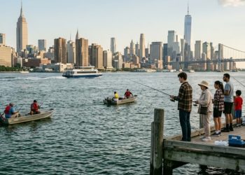 NYSOH autoriza consumo de pescado del río Hudson tras 50 años de prohibición; dominicanos lo pescan