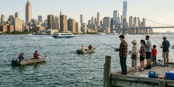 NYSOH autoriza consumo de pescado del río Hudson tras 50 años de prohibición; dominicanos lo pescan
