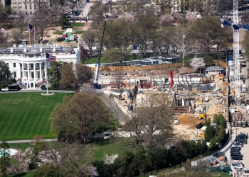 Trump revela construcción de complejo militar subterráneo en la Casa Blanca