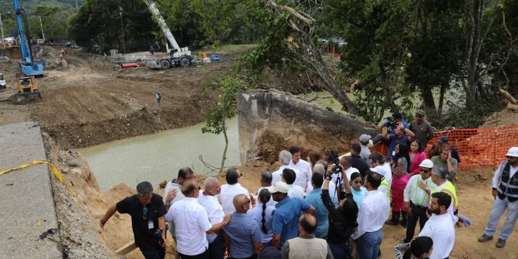 Edenorte refuerza acciones junto al Gobierno para recuperación de Villa Montellano