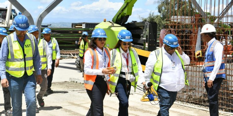 Aeropuerto del Cibao muestra avances de moderna terminal valorada en US$200 millones