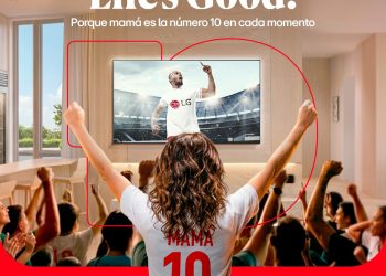LG celebra a las madres con tecnología diseñada para disfrutar el fútbol y el hogar