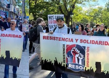 Organizaciones del Alto Manhattan marcharon el Día del Trabajo por defensa de los derechos laborales
