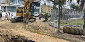 Colector de La Rosaleda avanza en un 50 % y beneficiará a miles de familias en Santiago