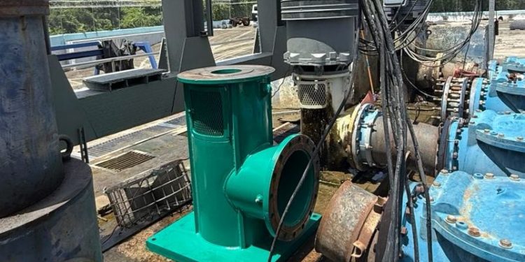 Coraasan acelera rehabilitación de estación de bombeo para fortalecer suministro de agua en Santiago