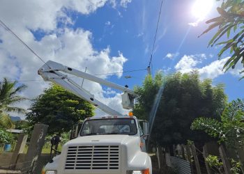 EDENORTE moderniza red eléctrica en La Majagua con inversión de más de RD$3.3 millones