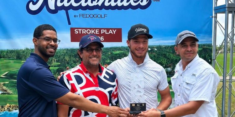 Anthony García conquista el título absoluto de los Campeonatos Nacionales Stroke Play