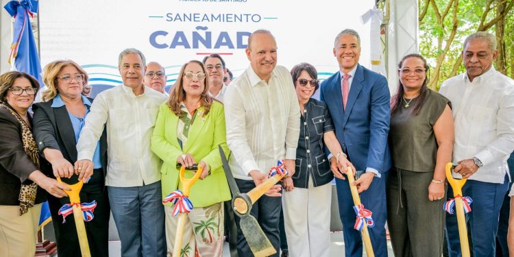 Inician transformación de la cañada Hoya de Caimito con inversión de más de RD$266 millones