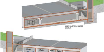Construyen baños públicos en el entorno del Monumento para mejorar servicios a visitantes