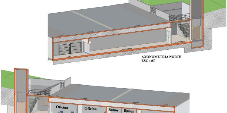 Construyen baños públicos en el entorno del Monumento para mejorar servicios a visitantes