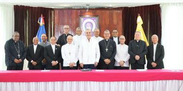 Abinader sostiene encuentro con el Episcopado para abordar temas de interés nacional