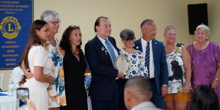 Michel Brukier asume la presidencia del Club de Leones de Sosúa para el período 2026-2027