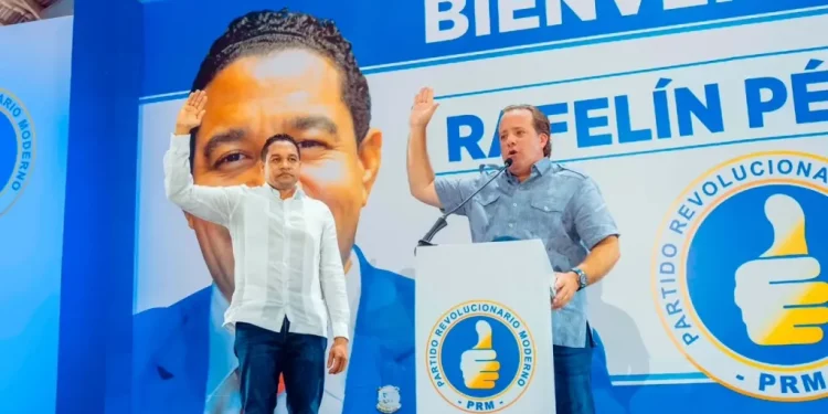 PRM incorpora al diputado Rafelin Pérez tras su salida de la Fuerza del Pueblo