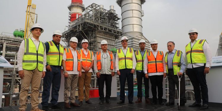 Abinader supervisa central San Felipe Andrés I que sumará 467 MW al sistema eléctrico nacional