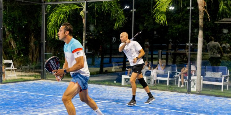 Fernando Poggi protagoniza exhibición de pádel en Puntacana Resort