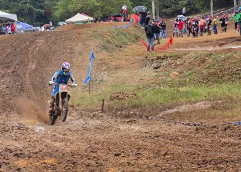 Franklin Nogueras Jr impone su dominio en el Campeonato Nacional de Motocross en La Vega