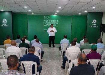 Fuerza del Pueblo capacita en Nagua a sus equipos jurídicos en materia electoral