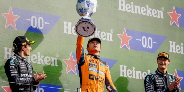 Norris conquista Zandvoort y supera a Mercedes; Alonso sorprende con un noveno puesto