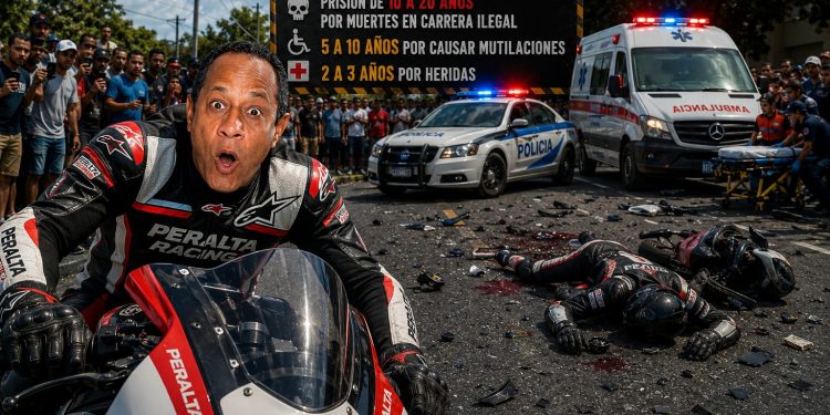 Muertes, mutilaciones o heridos por vehículos en carreras ilegales te podría llevar a prisión hasta por 20 años y un chin más en el nuevo Código Penal