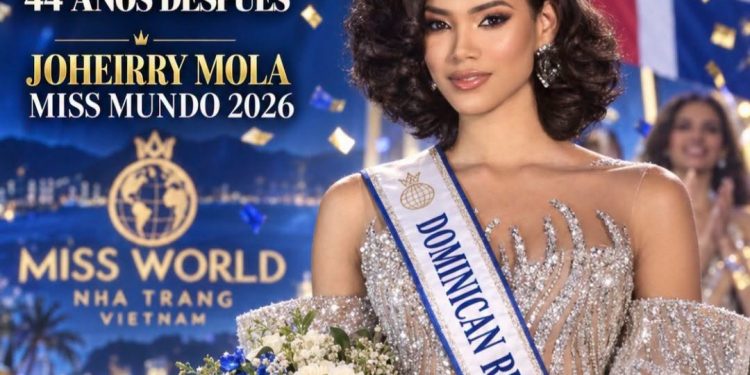 Joheirry Mola hace historia y devuelve a República Dominicana la corona de Miss Mundo tras 44 años