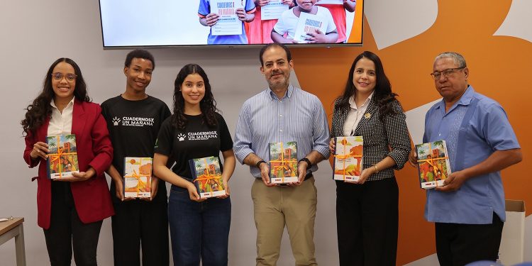 Bellón impulsa educación y sostenibilidad con reciclaje de 1,800 cuadernos usados