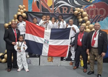 Niños de República Dominicana arrasan en Puerto Rico con 14 medallas en taekwondo
