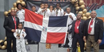 Niños de República Dominicana arrasan en Puerto Rico con 14 medallas en taekwondo