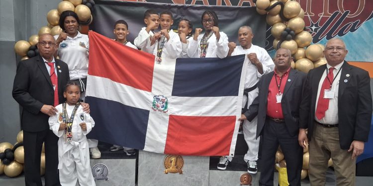 Niños de República Dominicana arrasan en Puerto Rico con 14 medallas en taekwondo