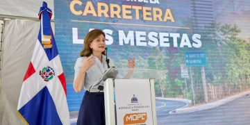 Raquel Peña entrega Las Mesetas y refuerza conexión vial de El Seibo