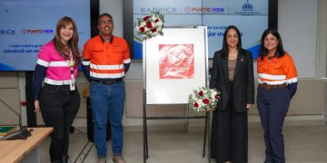 Barrick activa Punto VIDA en Pueblo Viejo con 66 respondientes contra la violencia