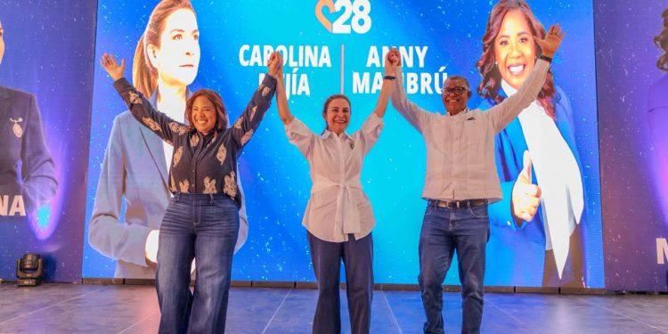 Anny Mambrú y Jesús Colón se integran al proyecto presidencial de Carolina Mejía en Santo Domingo Este