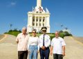 Antorcha de los IV Juegos Mundiales de la Policía llega al Monumento de Santiago