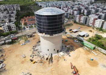 Ciudad Juan Bosch ampliará en 94 % su reserva de agua con nuevo depósito en fase final