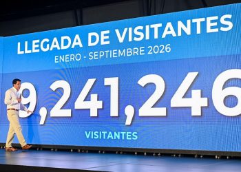 República Dominicana supera 9.2 millones de visitantes en 2026 y proyecta cerrar el año con más de 12.4 millones